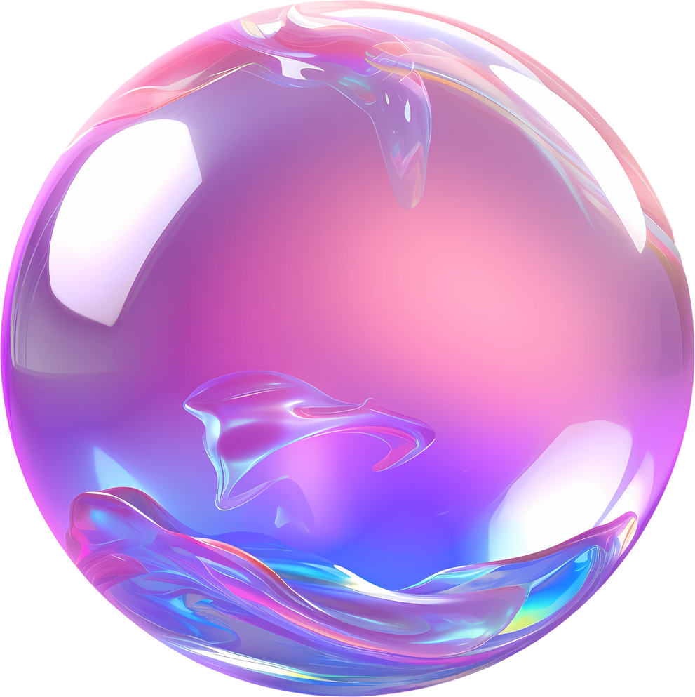 3D Holographic Gradient Sphere